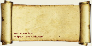 Avram Radmanovac vizit kartica